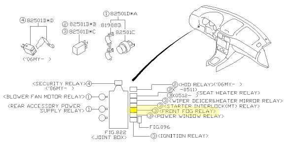 subaru relay diagram