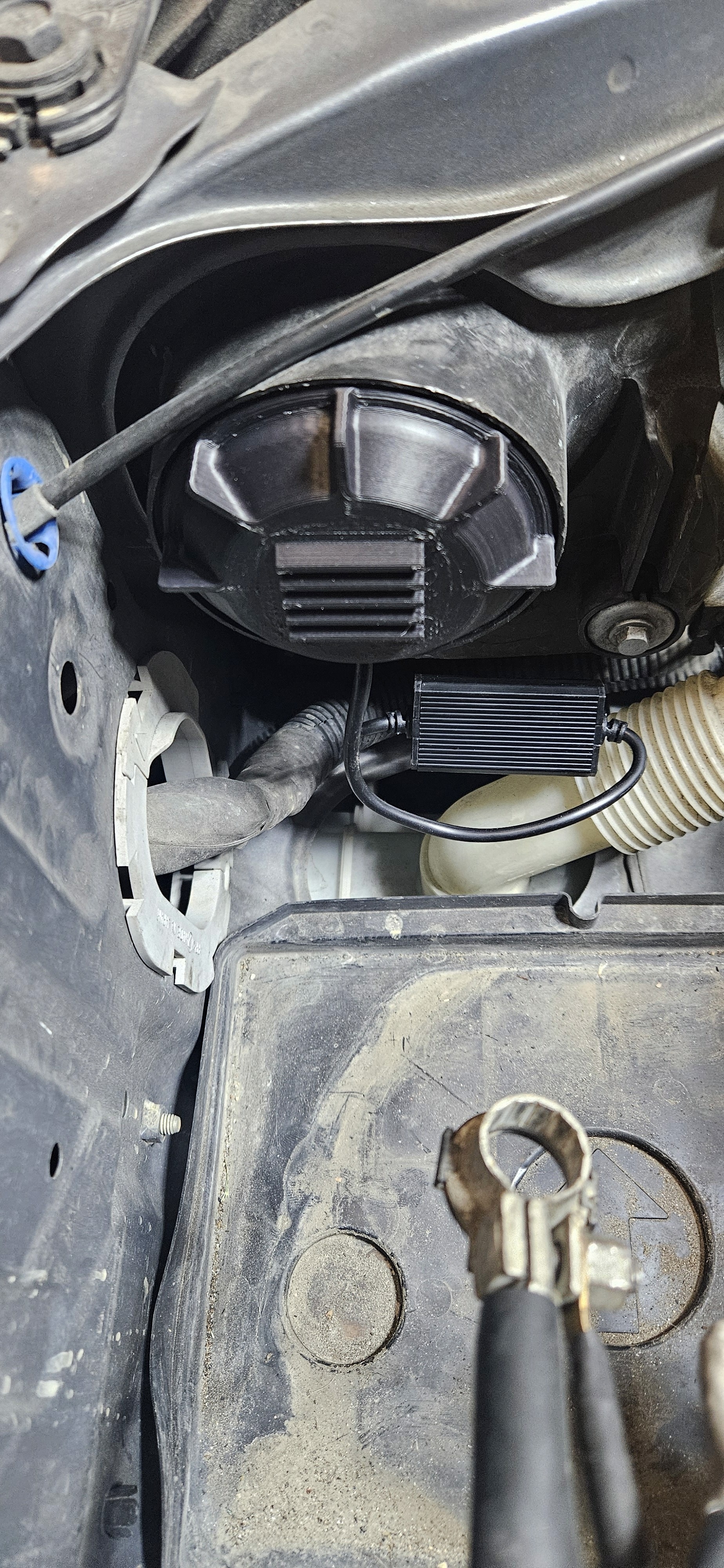 3d printed headlight cap