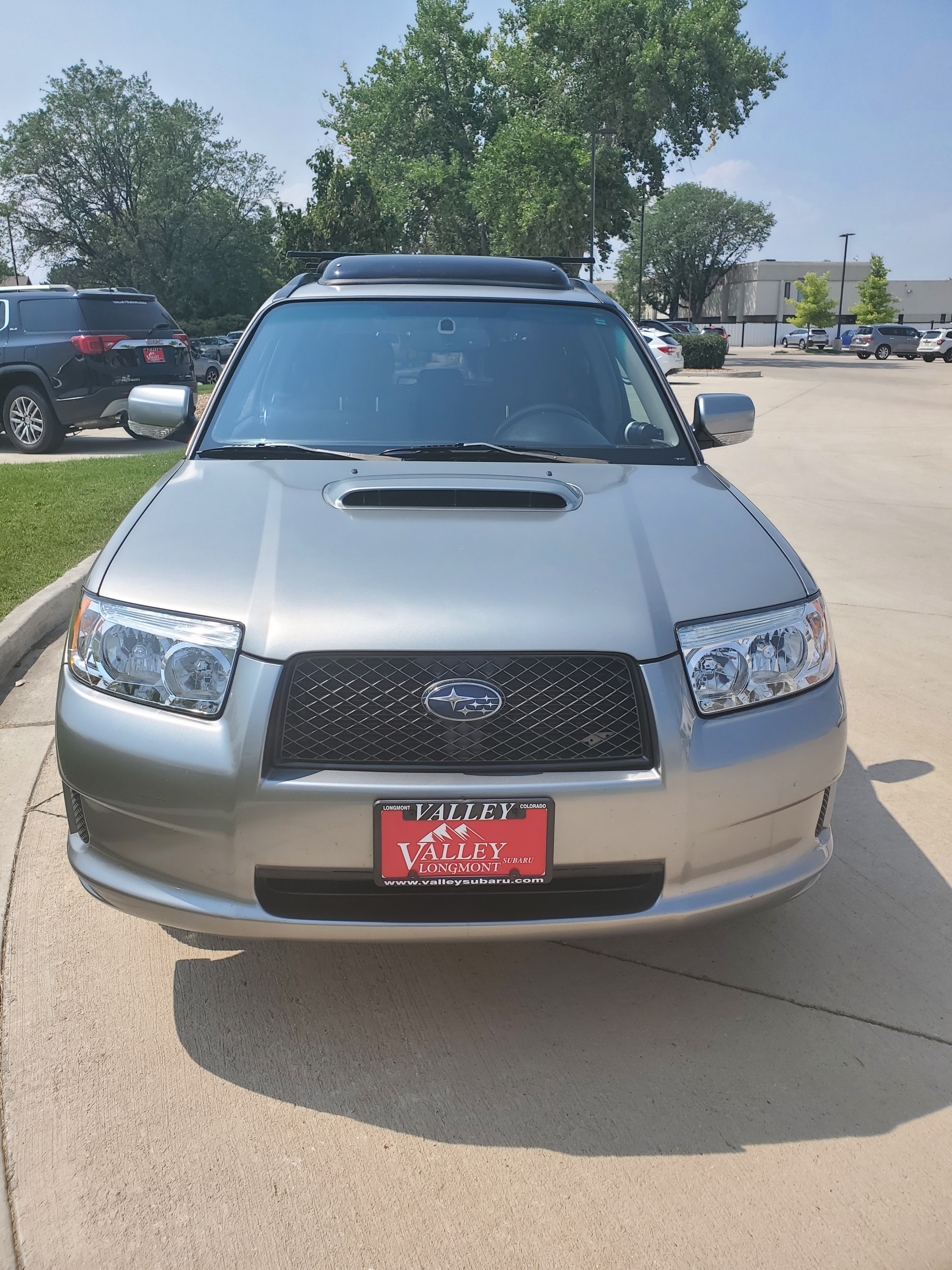 2007 subaru forester xt sports grey