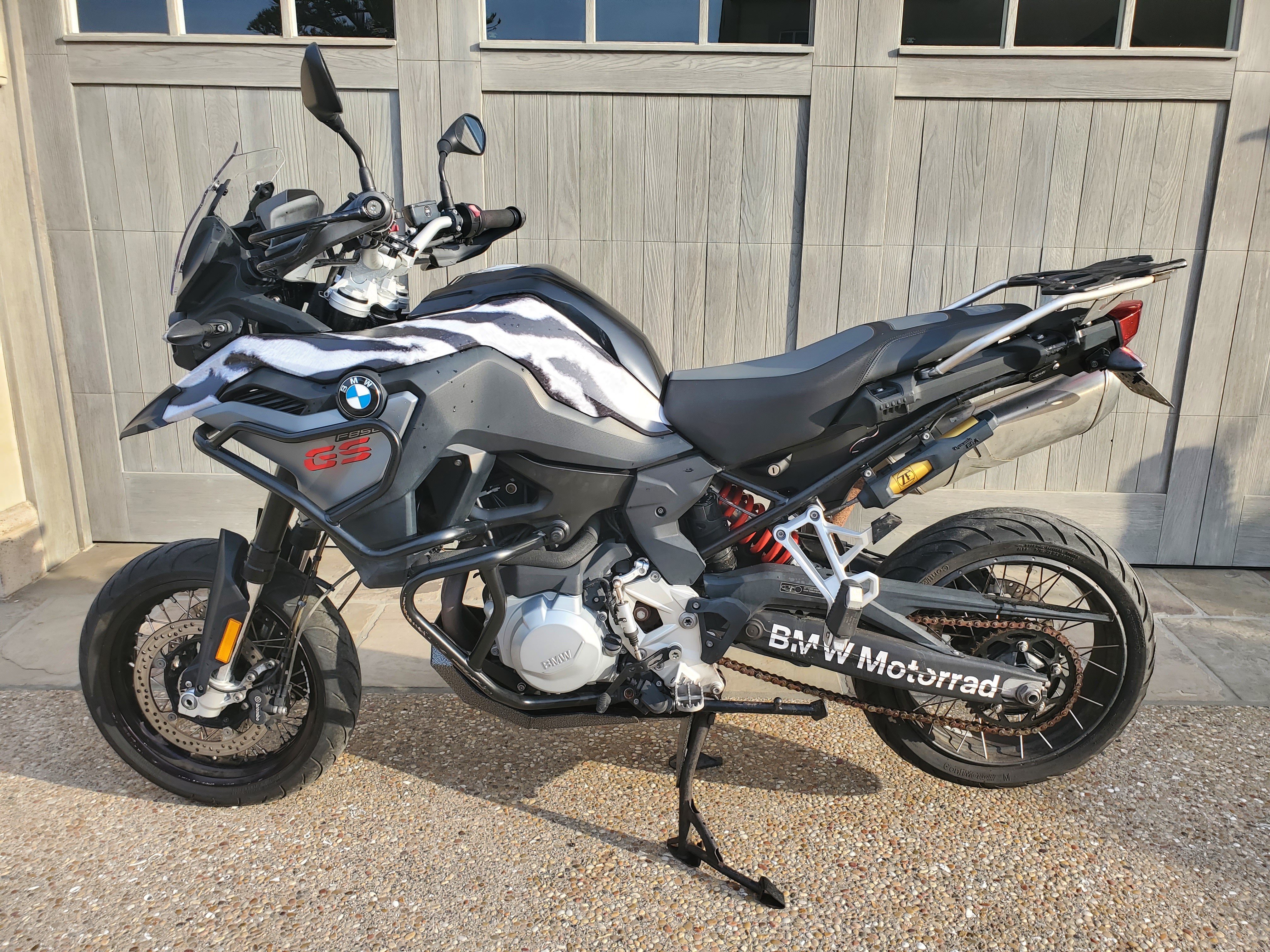 2021 BMW F850GS Supermoto Zebra