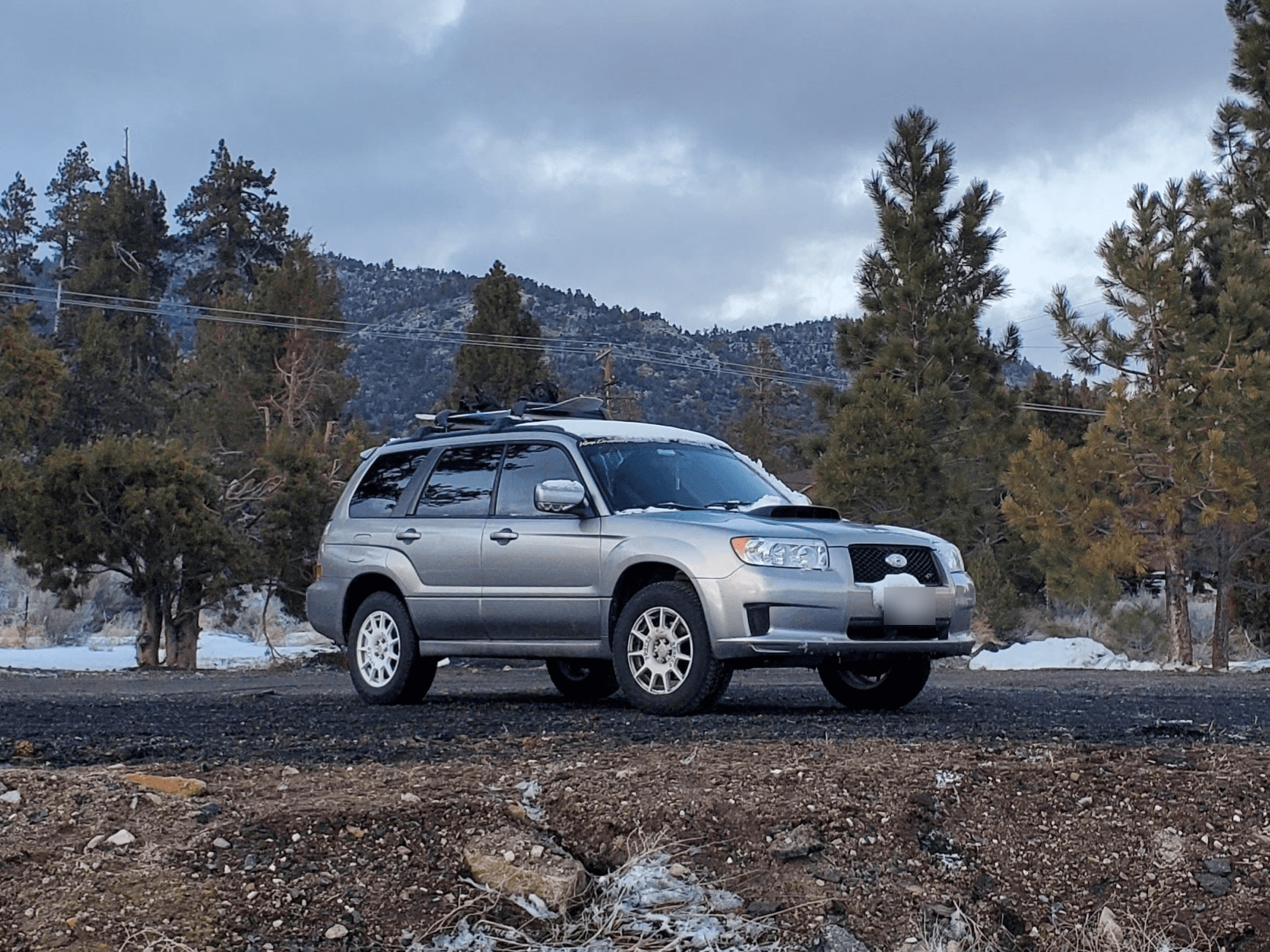 2007 Forester SG XT in snow