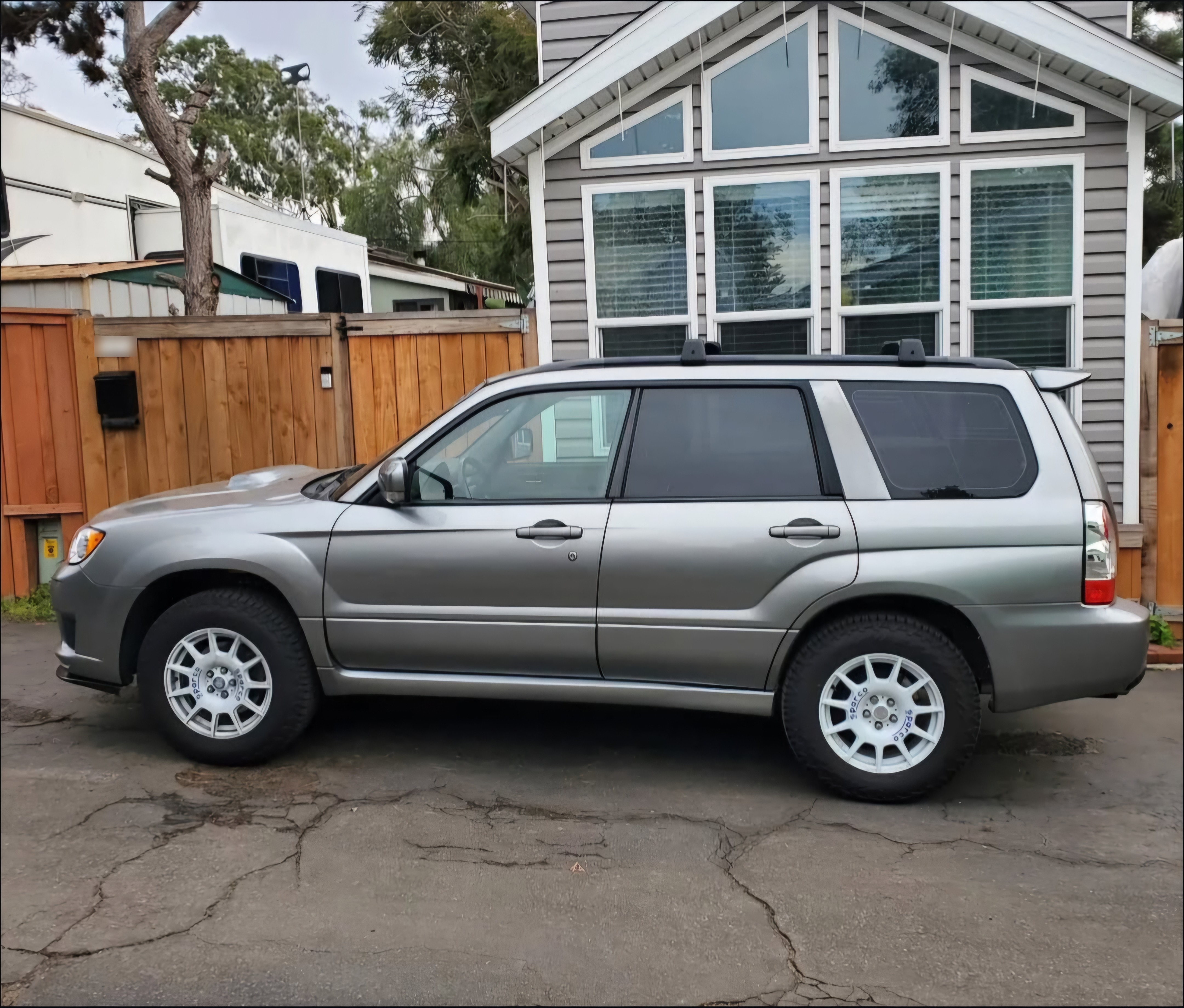 2007 subaru forester xt sports with spoiler
