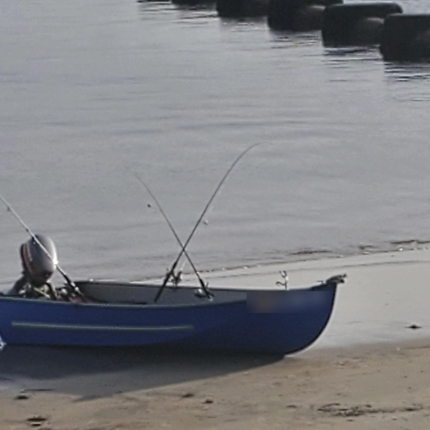 12 foot jon boat on beach